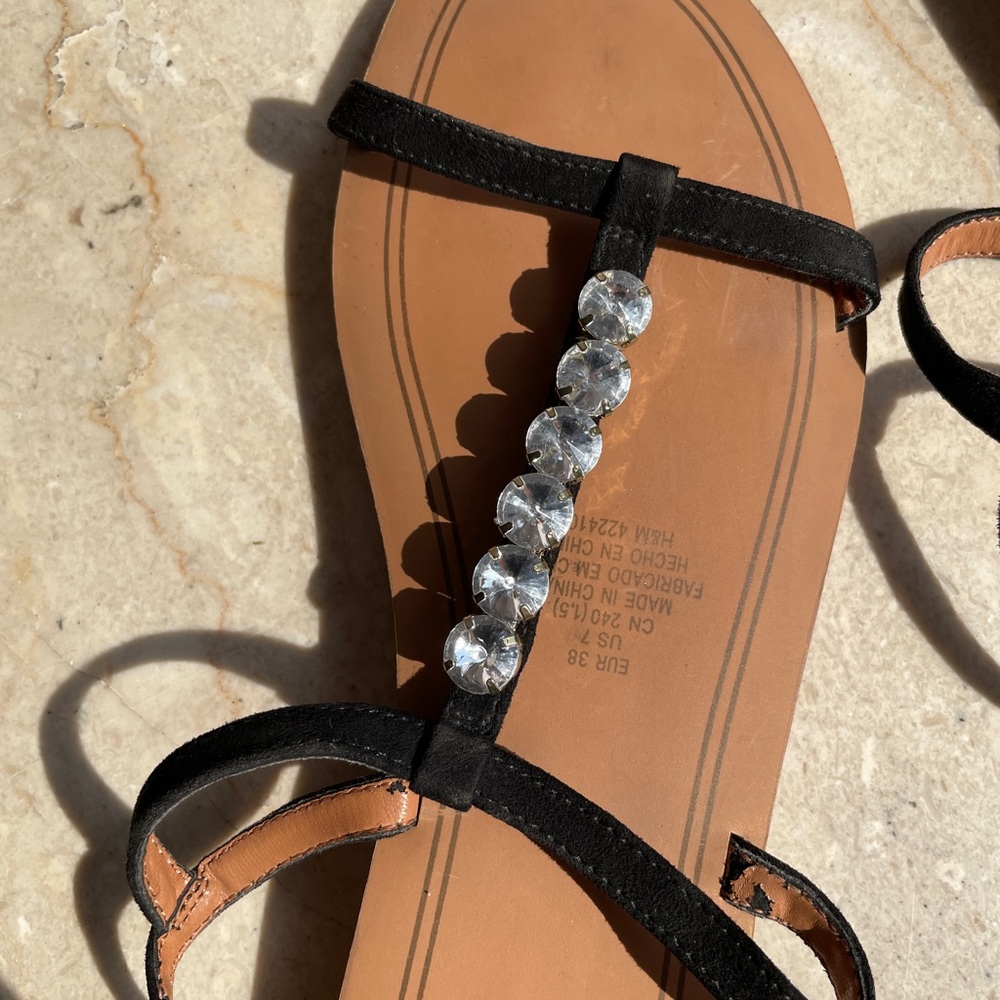 H&M Suede Stud Flats - Picture 3 of 14
